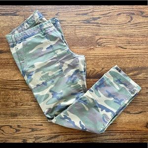 GAP Camo Pants Slim Fit 32 x 30